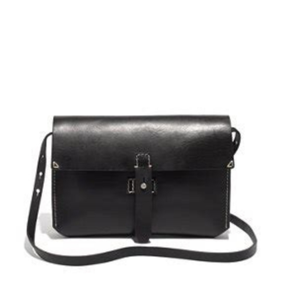 Madewell dover bag black leather crossbody